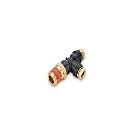 Air Brake D.O.T. composite & brass push-to-connect fittings, PTC - 371PTCR-4-4