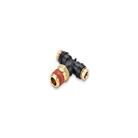 Air Brake D.O.T. composite & brass push-to-connect fittings, PTC - 372PTCR-4-4