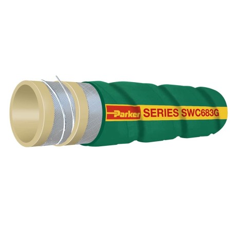 TITANFLEX® MODIFIED XLPE CORRUGATED CHEMICAL SUCTION HOSE - SWC683G-1000