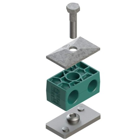 Clamps - Series B, Double Series (DIN 3015-3) - RBPG1-106