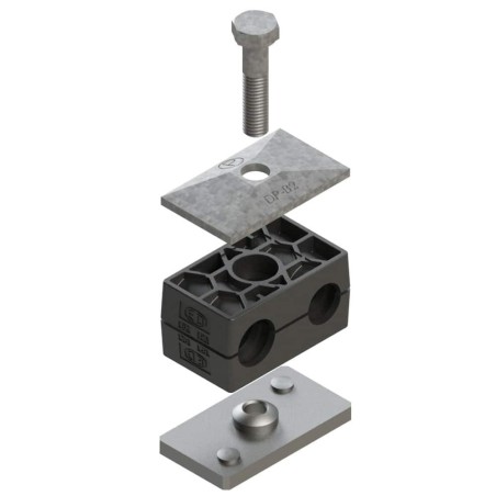 Clamps - Series B, Double Series (DIN 3015-3) - RBN1-106