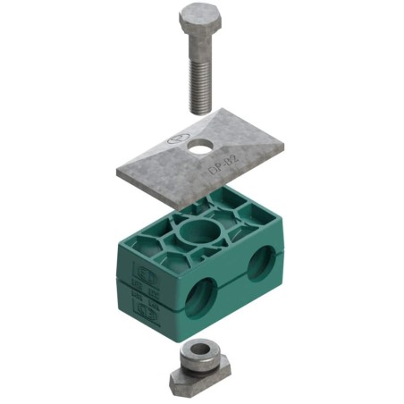 Clamps - Series B, Double Series (DIN 3015-3) - RBP4-430