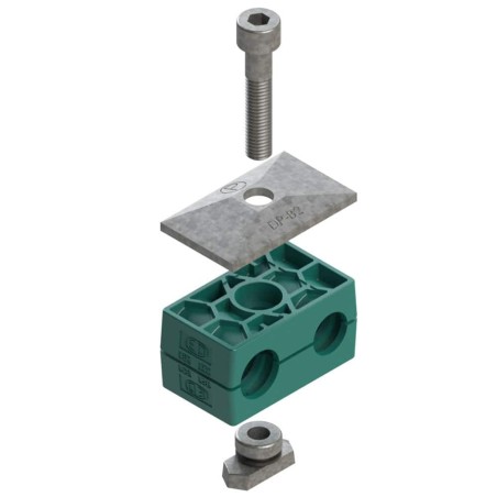 Clamps - Series B, Double Series (DIN 3015-3) - RBP5-106