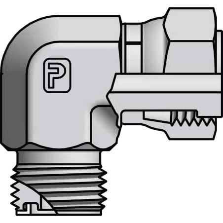 Seal-Lok Xtreme Metal Face Seal Tube Fittings and Adapters - 4 C6L9-SS ETS