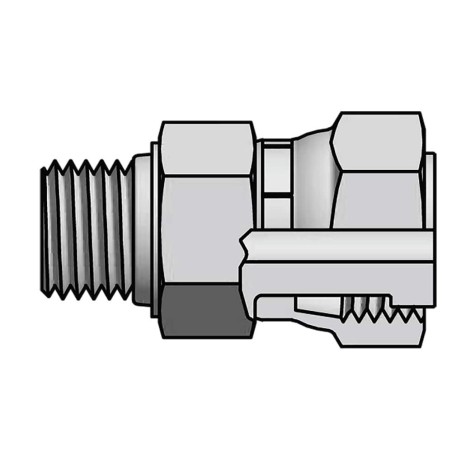 Seal-Lok Xtreme Metal Face Seal Tube Fittings and Adapters - 4 F65L9-SS ETS