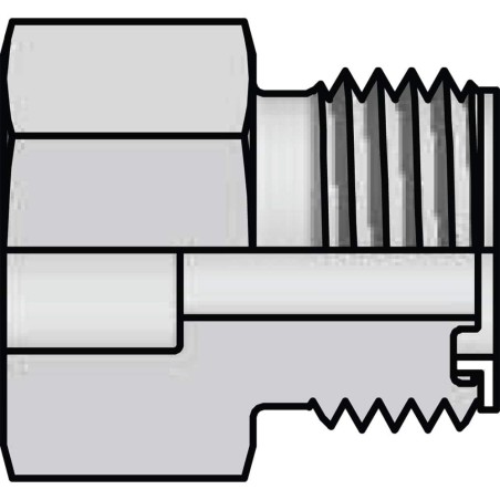 Seal-Lok Xtreme Metal Face Seal Tube Fittings and Adapters - 4 L9HB3-SS ETS