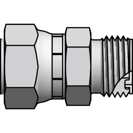 Seal-Lok Xtreme Metal Face Seal Tube Fittings and Adapters - 4 L9HL6-SS ETS