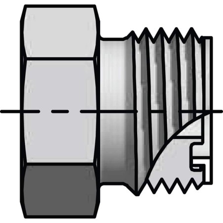 Seal-Lok Xtreme Metal Face Seal Tube Fittings and Adapters - 4 PNL9-SS ETS