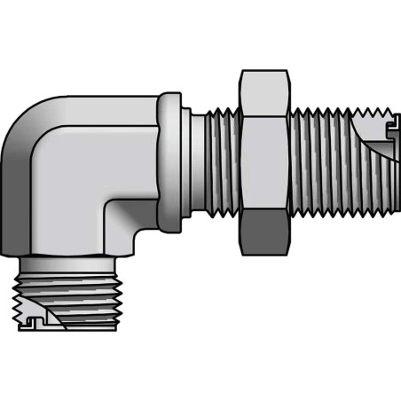 Seal-Lok Xtreme Metal Face Seal Tube Fittings and Adapters - 4 WEL9-SS ETS