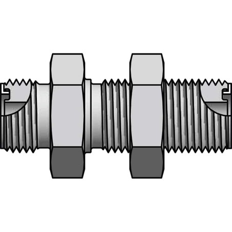 Seal-Lok Xtreme Metal Face Seal Tube Fittings and Adapters - 4 WL9-SS ETS