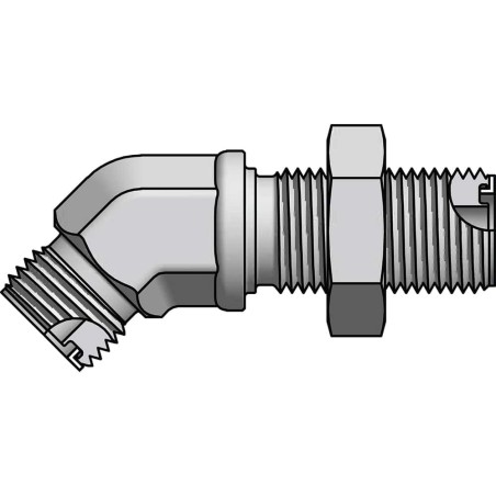 Seal-Lok Xtreme Metal Face Seal Tube Fittings and Adapters - 4 WNL9-SS ETS