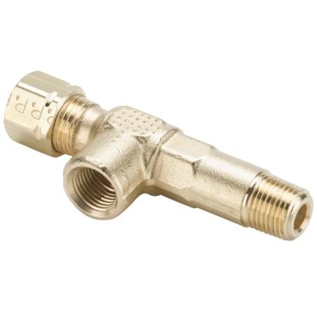 Brass Compression Fittings, Compress-Align - 168CA-4-2