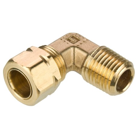 Brass Compression Fittings, Compress-Align - 169CA-10-6