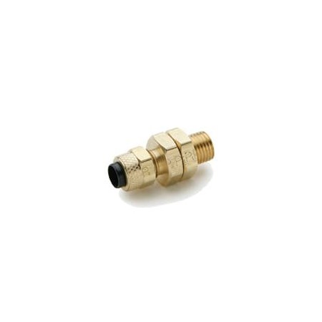 Air Brake D.O.T. composite & brass push-to-connect fittings, PTC - 62PTCBH-8