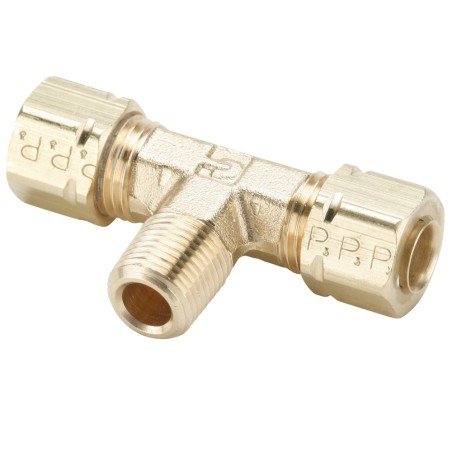 Brass Compression Fittings, Compress-Align - 172CA-12-12