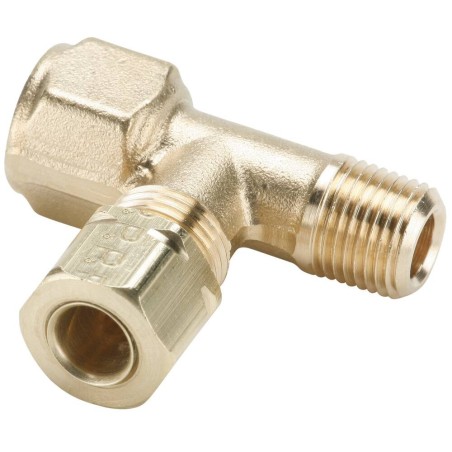 Brass Compression Fittings, Compress-Align - 176CA-4-2