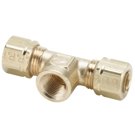 Brass Compression Fittings, Compress-Align - 177CA-4-2