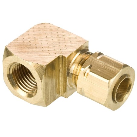 Brass Compression Fittings, Compress-Align - 270CA-4-2