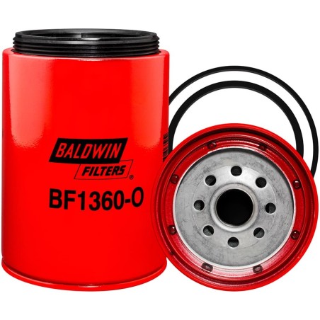 Baldwin - Spin-on Fuel Filters with Open End for Bowl - BF1360-O