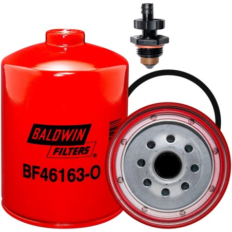 Baldwin - Spin-on Fuel Filters with Open End for Bowl - BF46163-O