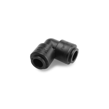 Push-to-Connect all plastic FDA compliant fitting, Parker TrueSeal - FB4EU4-HBLK