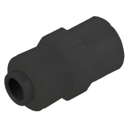 Push-to-Connect all plastic FDA compliant fitting, Parker TrueSeal - FB4FA7-HBLK