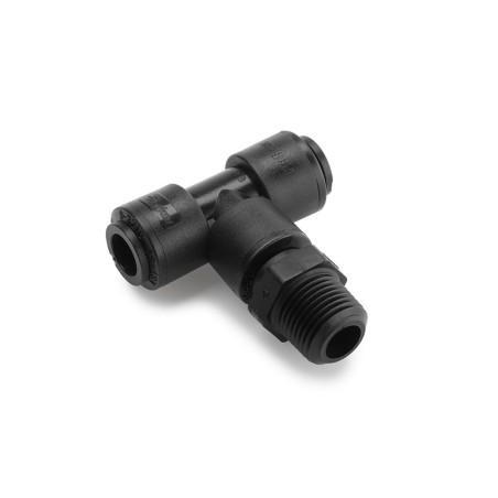 Push-to-Connect all plastic FDA compliant fitting, Parker TrueSeal - FB4MTS2-HBLK