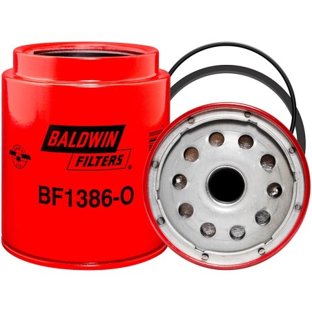 Baldwin - Spin-on Fuel Filters with Open End for Bowl - BF1386-O