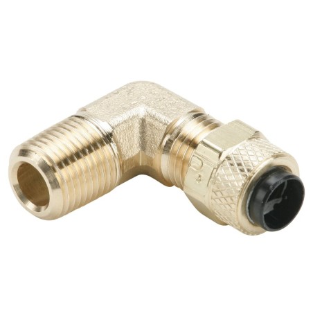 Brass Compression Fittings for Thermoplastic and Soft Metal Tubing - Poly-Tite. - 169P-4-1