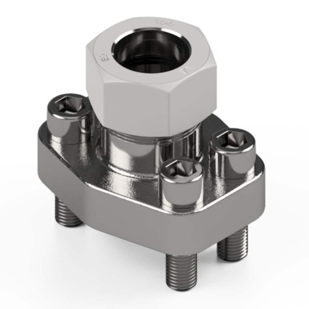 ISO 6162-1/2 SAE Full Flanges for Threaded and Cutting Ring Connections - PFF32/12SCFM