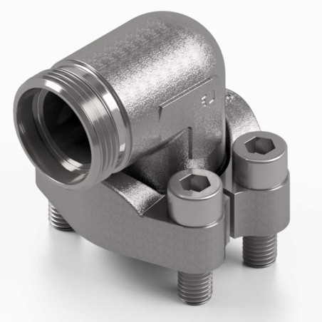 ISO 6162-1/2 SAE Flange to Tube Fittings Adapters - WFS33/22LOMDCF