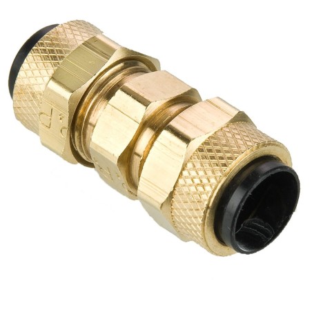 Brass Compression Fittings for Thermoplastic and Soft Metal Tubing - Poly-Tite. - 62P-4