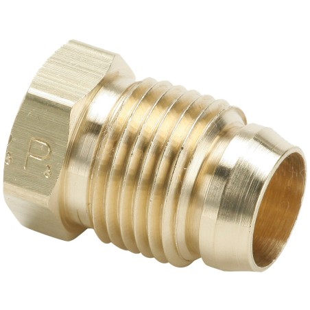 Brass flareless tube fitting, Hi-Duty - 61HD-10