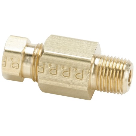 Brass flareless tube fitting, Hi-Duty - 68HD-10-8