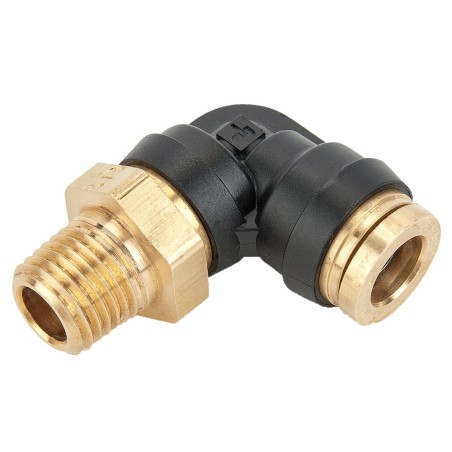 Air Brake D.O.T. composite & brass push-to-connect fittings, PTC - 369PTC-10-6