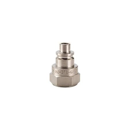 High Pressure, Unvalved, Steel Quick Couplings with Sleeve Lock (hydraulic) up to 15,000 psi - HO Series Nipples - HO-252-4FP