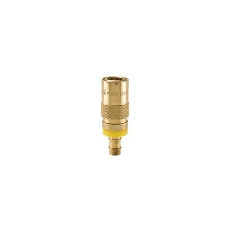 Mold Coolant Quick Couplings, Angled Hose Barb Ends (water, oil, coolant) up to 200 psi - Moldmate Series Couplers - PC204-BP