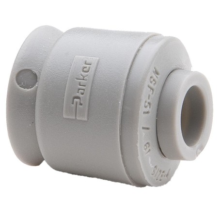 Push-to-Connect all plastic FDA compliant fitting, Parker TrueSeal - A4CAP-MG