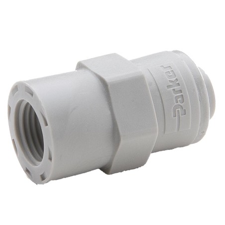 Push-to-Connect all plastic FDA compliant fitting, Parker TrueSeal - A4FA7-MG