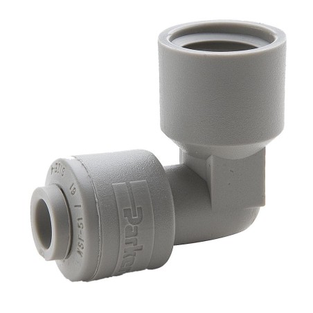 Push-to-Connect all plastic FDA compliant fitting, Parker TrueSeal - A4FE4-MG