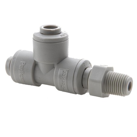 Push-to-Connect all plastic FDA compliant fitting, Parker TrueSeal - A4MRS2-MG