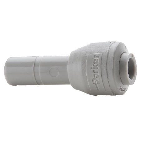 Push-to-Connect all plastic FDA compliant fitting, Parker TrueSeal - A4RD5-MG