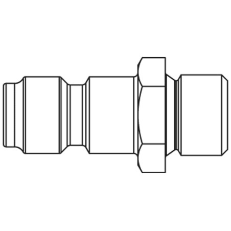 Premium Plus Quick Coupling with Scandinavian Profile, Series 1100 - 1100SFAW10SXZ