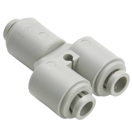 Push-to-Connect all plastic FDA compliant fitting, Parker TrueSeal - A6WY6-MG