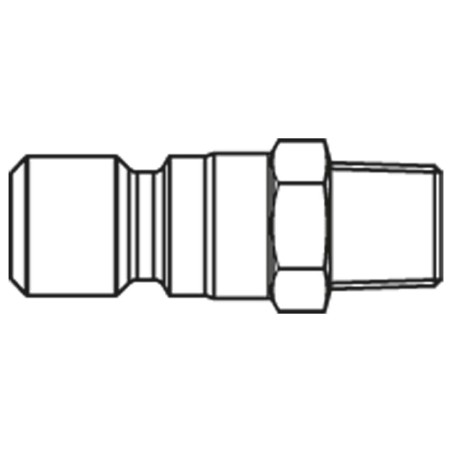 Premium Plus Quick Coupling with Scandinavian Profile, Series 1300 - 1300SFAW13SXZ