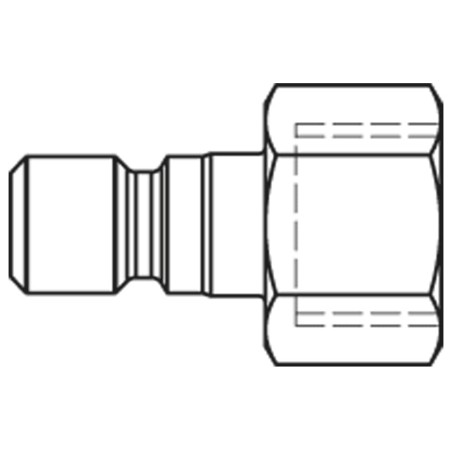 Premium Plus Quick Coupling with Scandinavian Profile, Series 1300 - 1300SFIW10SXZ