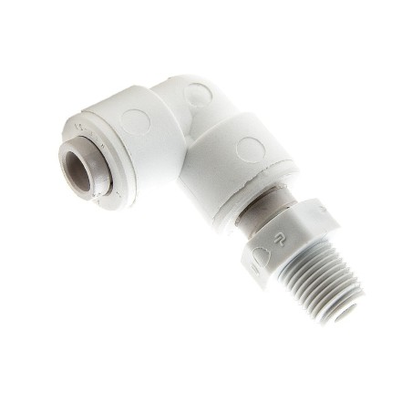 Push-to-Connect all plastic FDA compliant fitting, Parker TrueSeal - PP4MES2