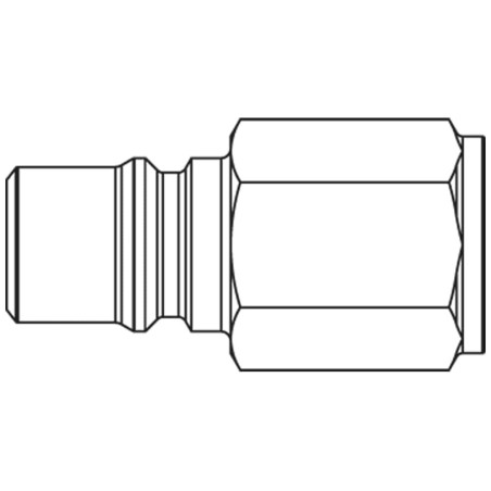 Premium Plus Quick Coupling with Scandinavian Profile, Series 1900 - 1900SFIW21MXC