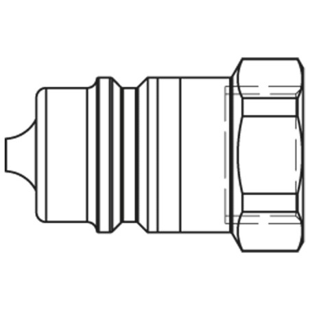 Hydraulic Quick Coupling with ISO A Profile, Series 5500 - 5520