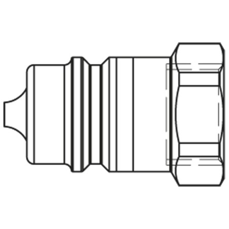 Hydraulic Quick Coupling with ISO A Profile, Series 5500 - 5521